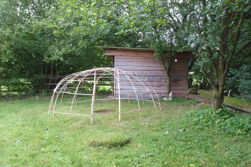 Schwitzhütte Kassel Hofgeismar Zeremonie Ritual